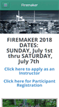Mobile Screenshot of firemaker.org